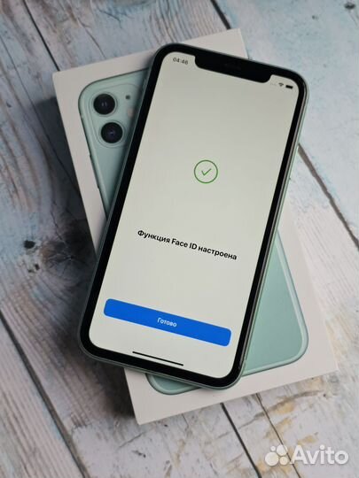 iPhone 11 64gb, АКБ 82, сим+есим