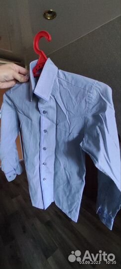 Рубашка школьная