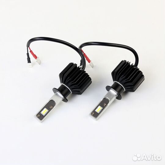 Автолампа GNX Atom H3 LED белая 6000K (2 шт)