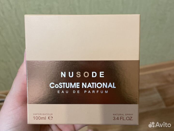 Парфюмированная вода costume national nusode