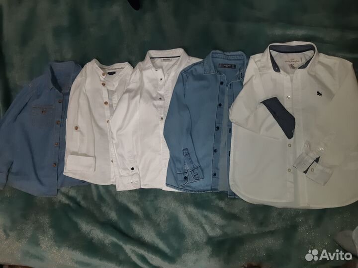 Рубашки для мальчика от 98 до 122 см