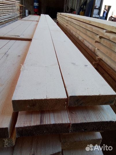 Доска обрезная 50х150х6000. Пиломатериалы