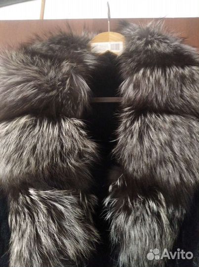 Дубленка натуральная женская 52 размер