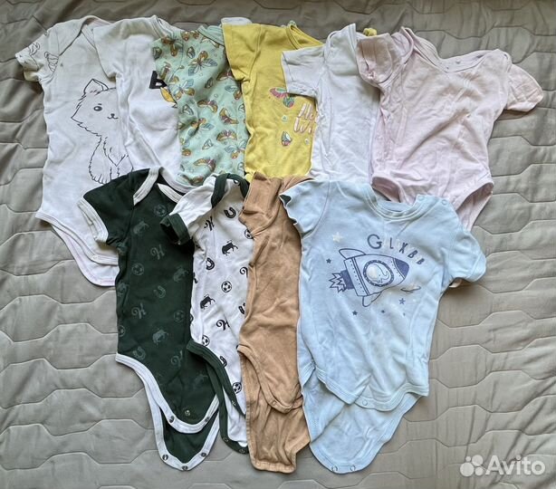 Одежда пакетом для девочки 74 86