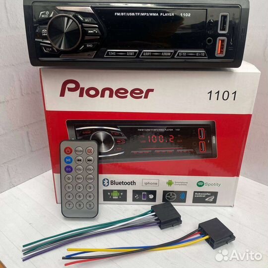 Автомагнитола pioneer с bluetooth