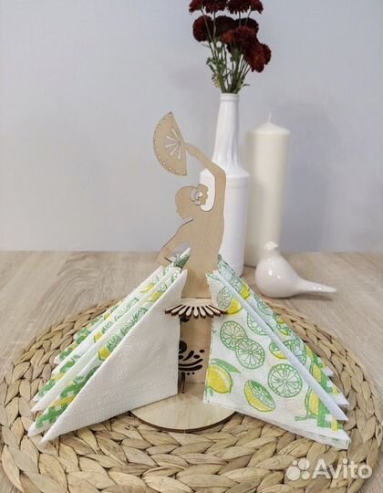 Салфетница интерьерная новая