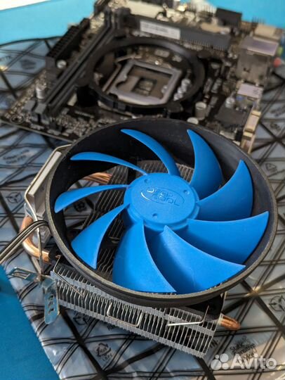 Материнская плата Asus + Кулер+ озу 8гб