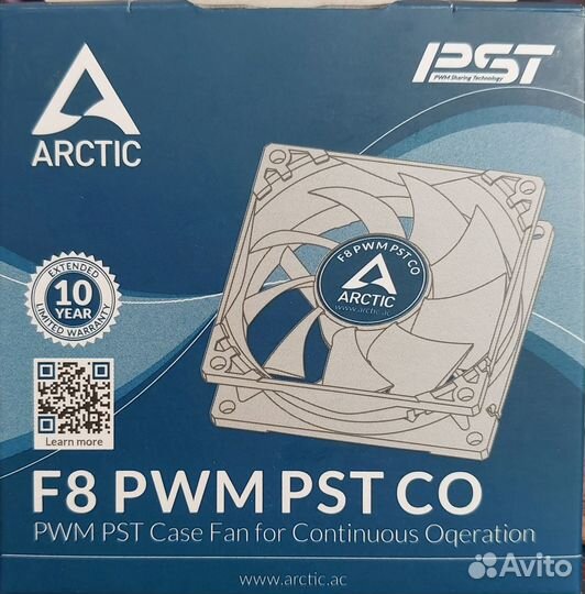 Вентилятор Arctic f8 pwm pst co