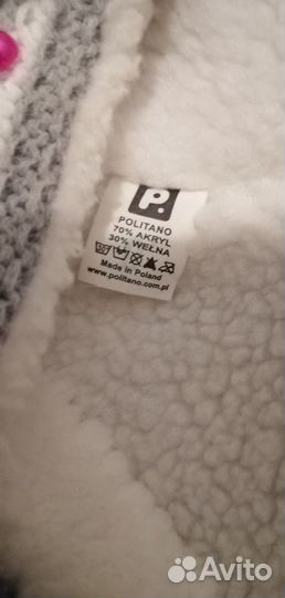 Комплект шапка, шарф