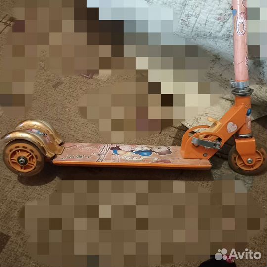 Самокат детский трехколесный