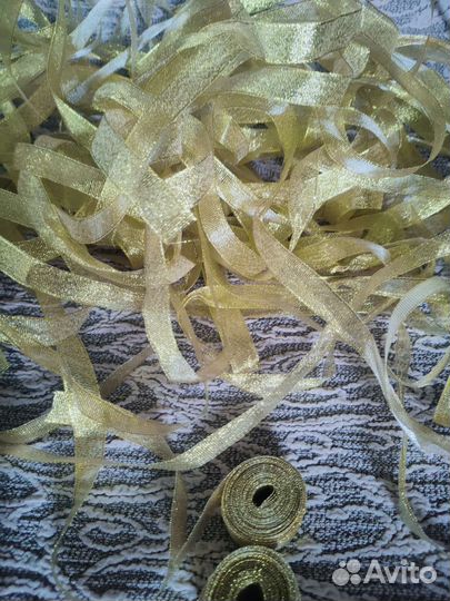 Парча золотая