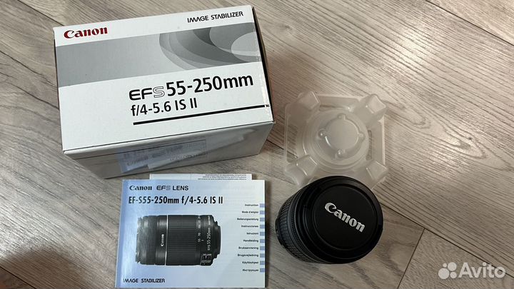 Объектив canon ef s 55 250mm