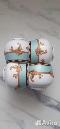 Продам 4чашки с блюдцами (китайский фарфор)