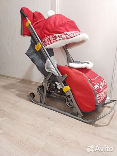 Санки коляска Nika kids