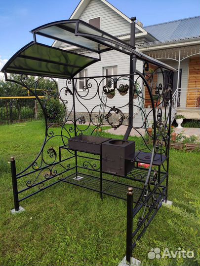 Мангал кованый