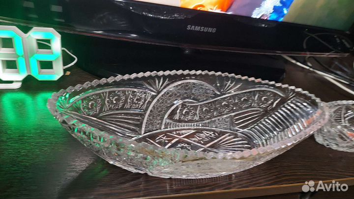 Хрусталь ладья