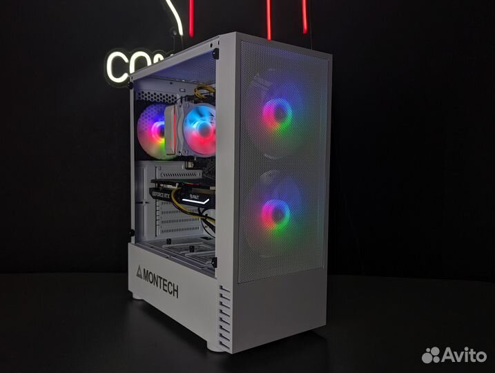 Игровой компьтер Ryzen 5 5500/RTX 4060/16Gb