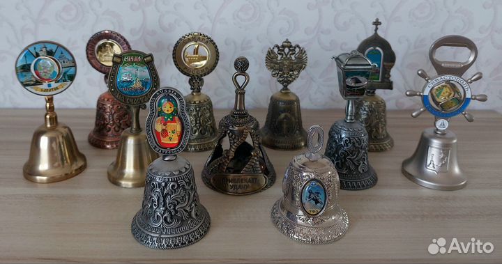 Колокольчики сувенирные