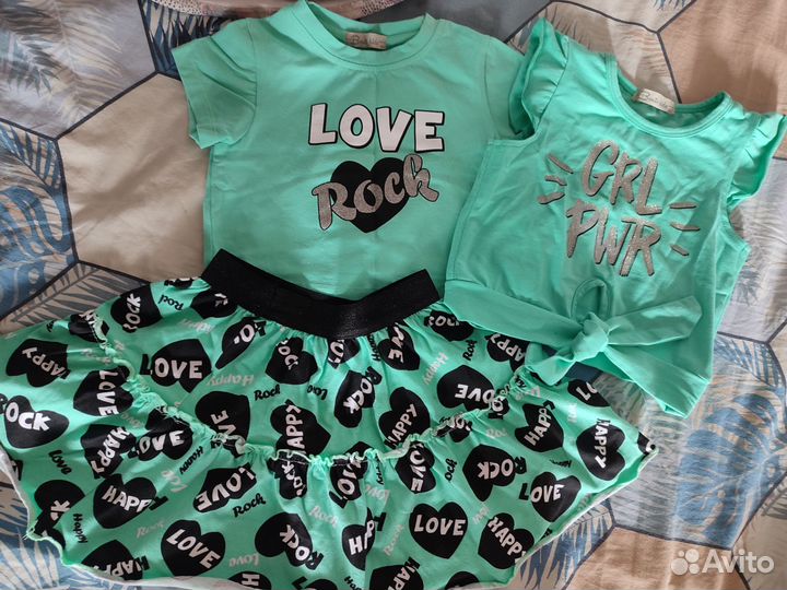 Детские вещи пакетом на девочку 92