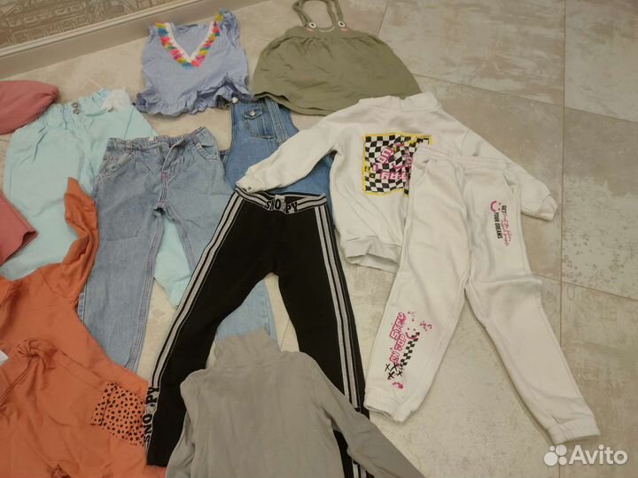 Вещи пакетом на девочку