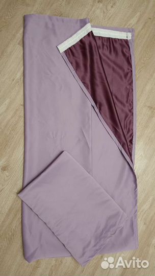 Шторы блэкаут с подкладом (190 х 250 см, 2 шт)