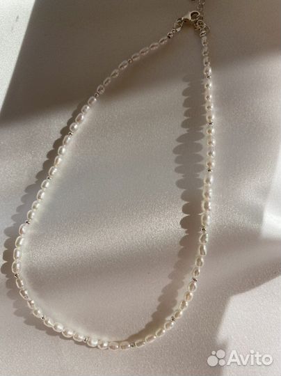 Чокер из жемчуга