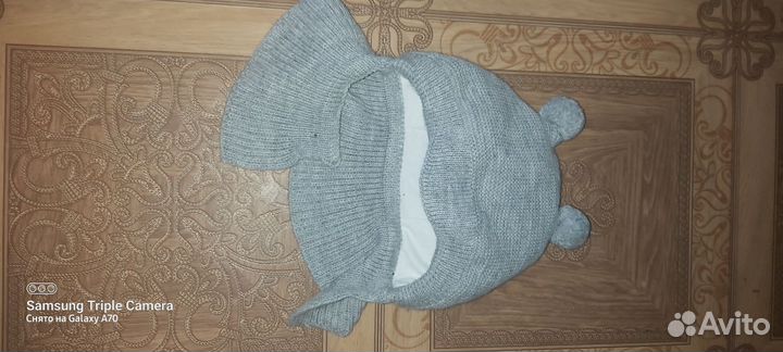 Шапка для мальчика 46 48