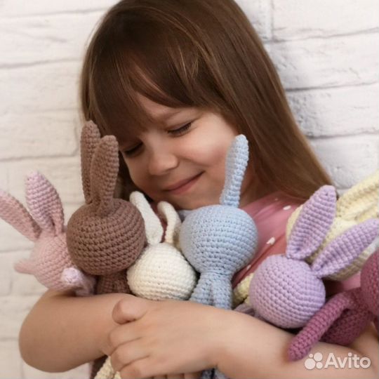 Зайки Амигуруми