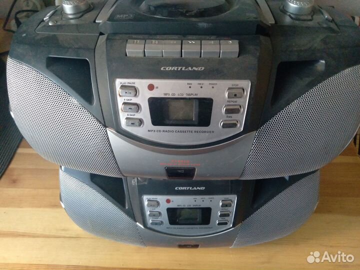 Mp3 CD radio cassette магнитофон Cortland
