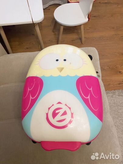 Чемодан самокат zinc