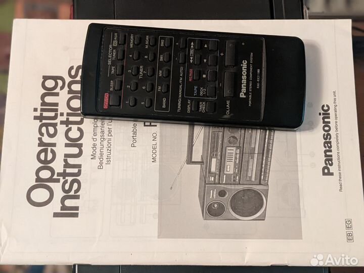 Магнитолы Panasonic RX CT 980/990