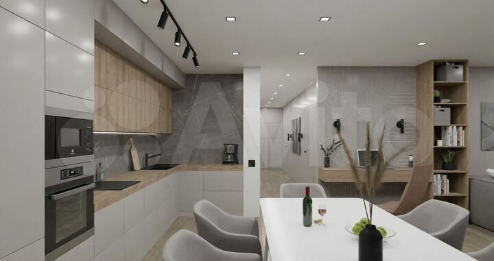 3-к. квартира, 102,2 м², 2/4 эт.