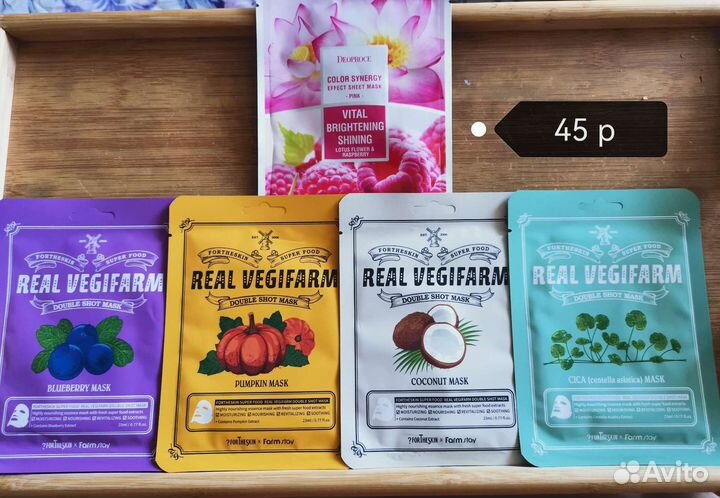 Корейские маски для лица, новые
