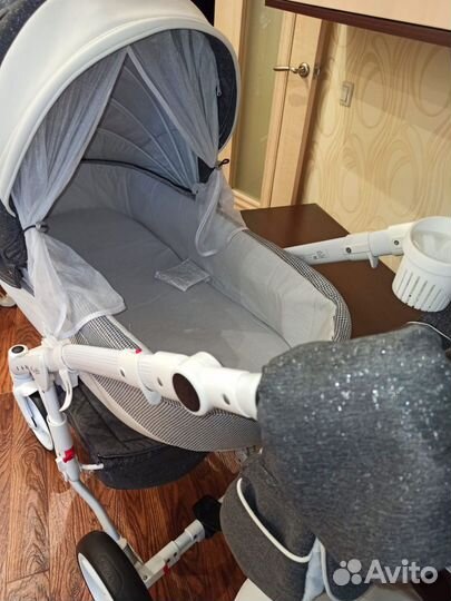 Коляска Adamex Barletta New 3 в 1 Новая