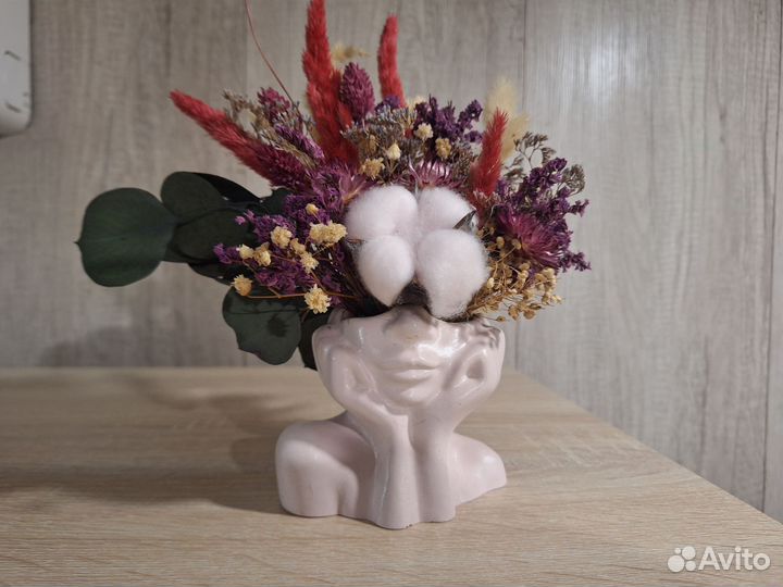 Букет из стабилизированных цветов