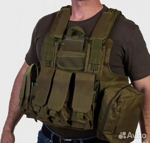Разгрузочный жилет олива