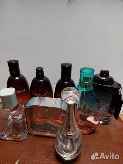 Пустые флаконы от духов