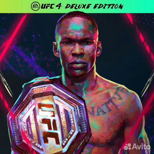 UFC 4 для ps4 ps5, deluxe версия