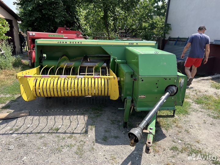 Пресс-подборщик John Deere 332 A, 2008