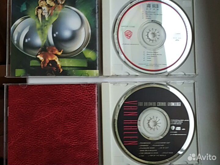 ZZ Top Van Halen CD фирменный