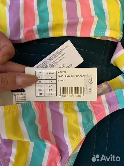 Купальник для девочки новый