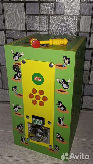 Детский игровой автомат колотушка