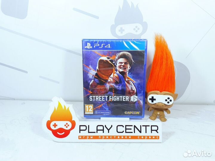 Диск для PS4 Street Fighter 6 Новый (Запечатанный)