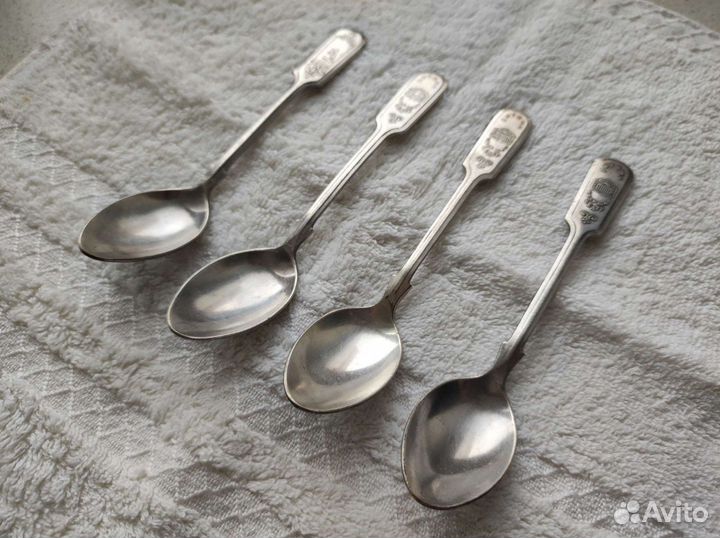 Мельхиоровые чайные ложки Большой театр