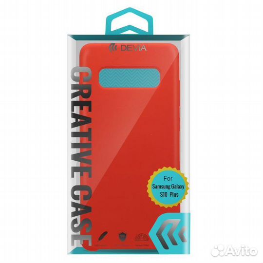 Накладка Devia Nature case Silicon Case (G975 S10+