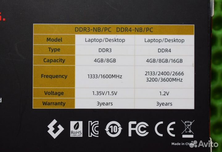 KingSpec DDR4 3200 MHz 4 GB