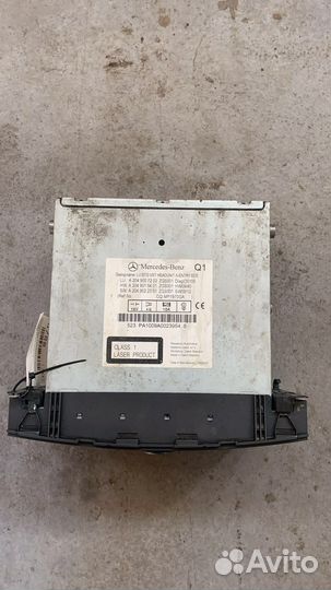 Магнитола до рестайлинг Mercedes W204