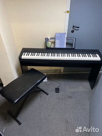 Цифровое пианино yamaha p 35 + стойка