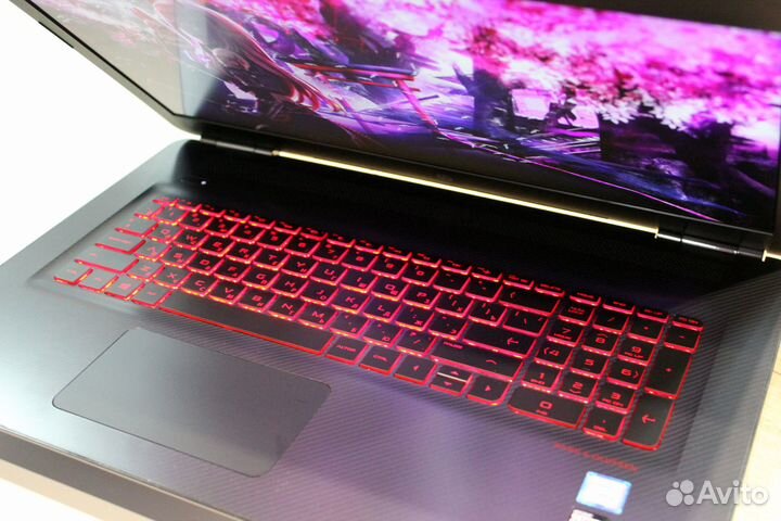 Игровой HP Omen i5/ 12GB/ GTX/ SSD/ 17.3