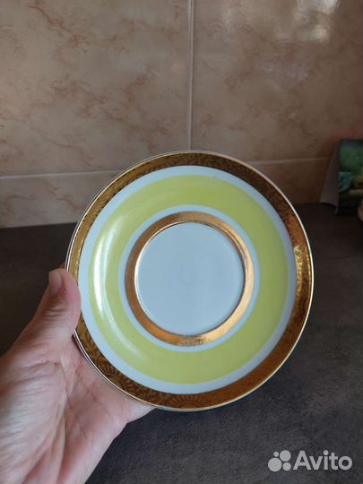 Чайная пара лфз посуда СССР